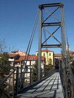 Passerella sul torrente Valla